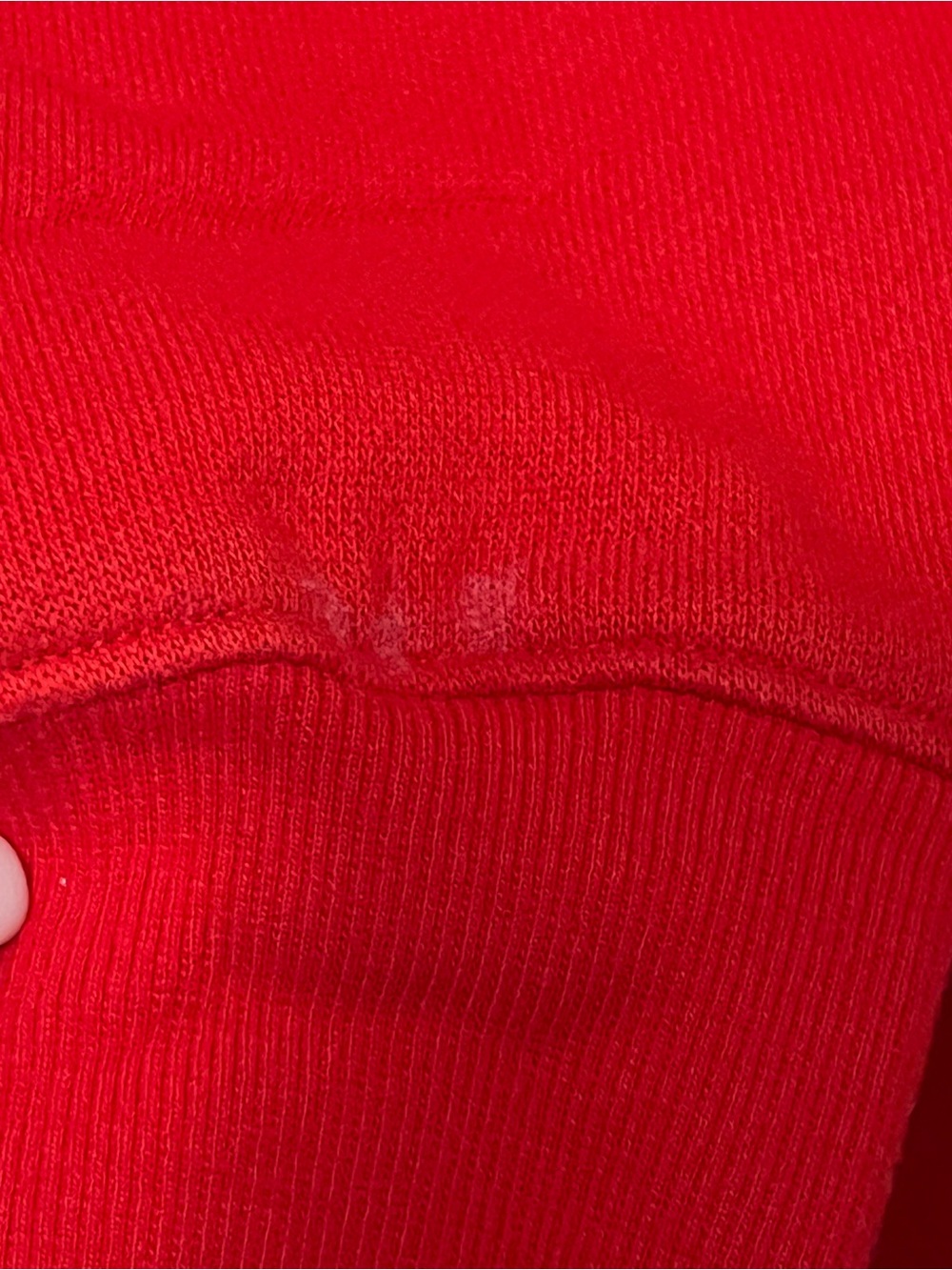 PINK Victoria's Secret Red 'LOVE PINK 1986 FOOTBALL' Crewneck Sweatshirt - Picture 4 of 5